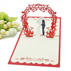 3D Pop Up Valentines Card with Envelope