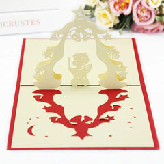 3D Pop Up Valentines Card with Envelope