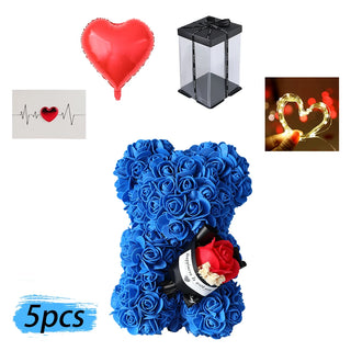 Rose Flower Bear